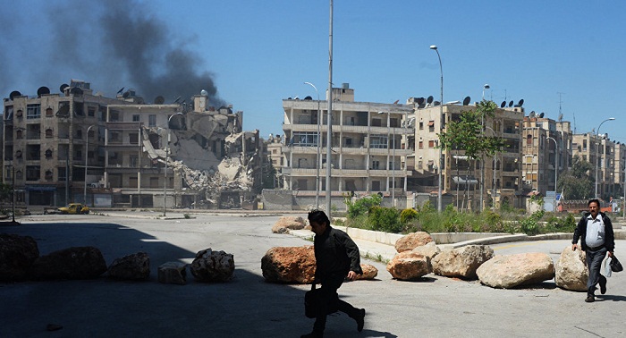 Terrorist rocket attack in Aleppo`s residential area kills three, wounds 15